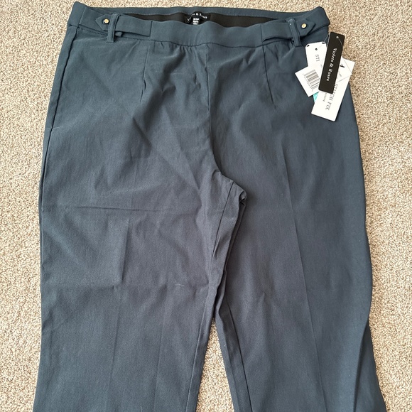 Violets and Roses mid rise slim straight trouser - Picture 1 of 2